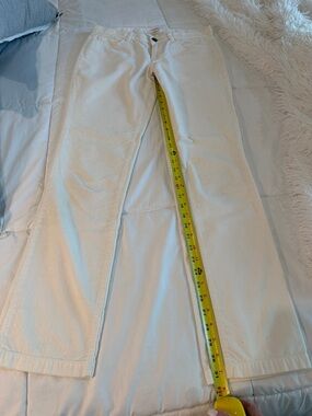 J. Crew Off-White Corduroy Pants